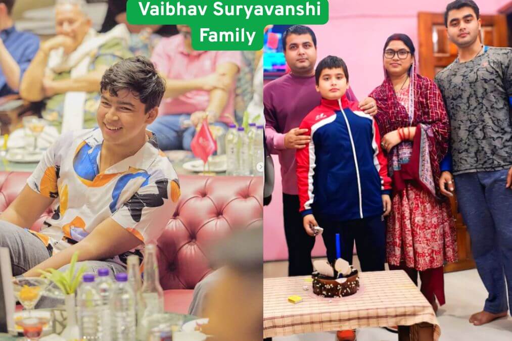 Vaibhav Suryavanshi full family photo
